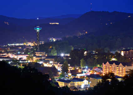 Gatlinburg at Night